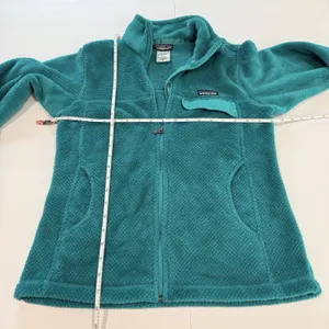 Patagonia Green Full Zip Re-Tool Jacket Pockets Women's MEDIUM thumbnail 7