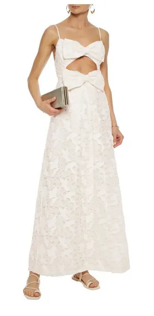 NWOT zimmermann bow lace gown thumbnail 1