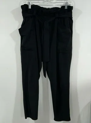 Athleta Skyline Paperbag pants with tie thumbnail 2