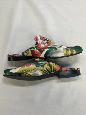 Steve Madden Multicolor Floral Bee Embroidered Slip-On Mules thumbnail 7