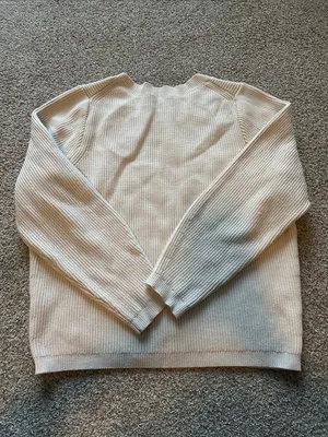 J Crew Ribbed Stretch Crew Neck Sweater - Small thumbnail 7