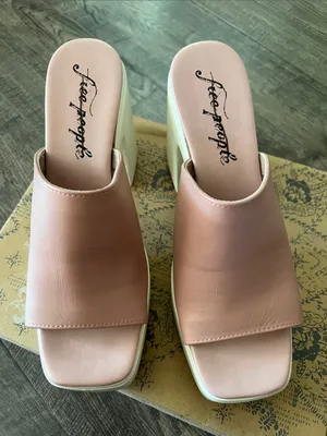 Free People Zoe Platform in Pink Size 39 EU thumbnail 2