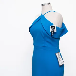 XSCAPE - Halter Neck Scuba Crepe Gown‎ thumbnail 10