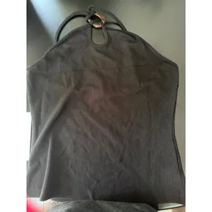 Princess Polly Teyla‎ Ring Detail Halter Top Black Ribbed Keyhole Tank US 8 NWT thumbnail 4