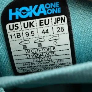 Hoka One One Shoes Womens‎ 11B Clifton 8 Running Sneakers Comfort No Insoles thumbnail 12