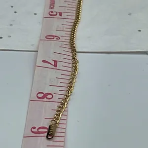 Boutique 18K gold plated chain bracelet thumbnail 5