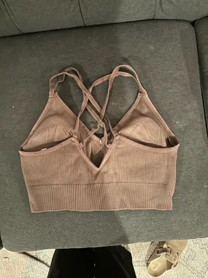 Aerie Sports Bra Ribbed thumbnail 2