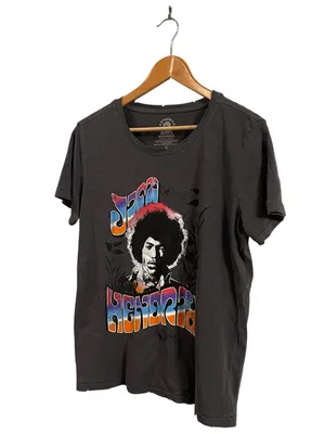 Jimi Hendrix Women’s Crewneck Distressed T-Shirt Small NWT thumbnail 3