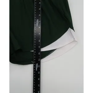 Under Armour Play Up 3.0‎ Shorts Womens Large Green White Athletic Running Gym thumbnail 6