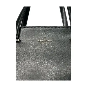 Kate Spade Patterson Drive Geraldine Satchel Black Pebbled Leather Crossbody thumbnail 4