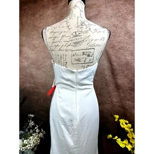 Mac Duggal Sweetheart Evening Gown w/Rhinestone Accents White 2 thumbnail 16