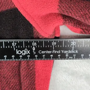 Columbia Jacket Womens M Benton Springs Full-Zip Fleece Red‎ Black Lumberjack thumbnail 8