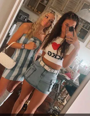 Denim Mini Dress Blue Size XS thumbnail 4