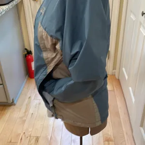 Patagonia vintage blue/gray fleece lined full zip lightweight jacket thumbnail 6
