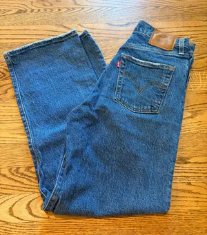 Levi’s Jeans Ribcage Straight Ankle Blue thumbnail 1