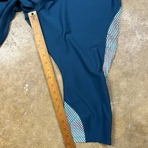 Nike Leggings in Green-Turquoise color way Size: 3x thumbnail 9