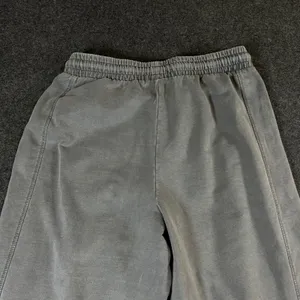 Lazy Sunday Women Grey Mineral Wash Wide Leg Pintuck Sweatpants Size M thumbnail 12