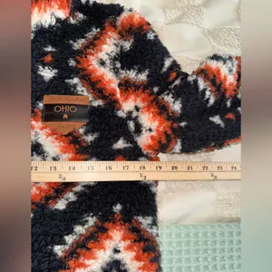 Home‎ Free Ohio Sherpa Teddy Pullover Sweatshirt Size Small The Buckeye State thumbnail 4