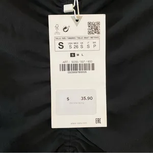 •Zara bodycon ruched dress NWT• thumbnail 4