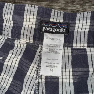 Patagonia Plaid Shorts With Tie up Side thumbnail 3