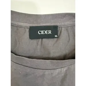 CIDER Forget The Mistake Remember The Lesson Graphic Tie Front Tee XL thumbnail 3