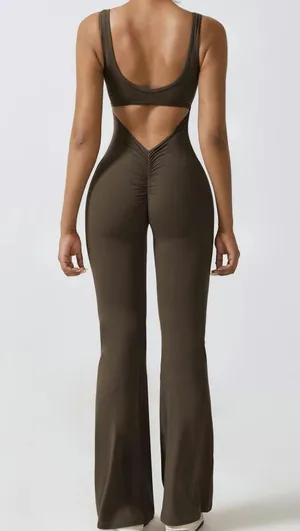 Brown Jumpsuit Size L thumbnail 2