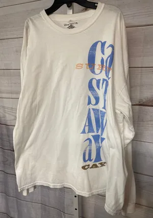 Disney Adult Size XL Surf Castaway Day Long Sleeve T-Shirt Disney Cruise Line thumbnail 1