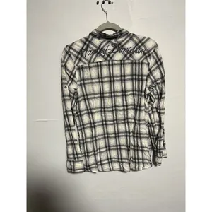 Harley Davidson Size Medium Plaid Button Down thumbnail 5