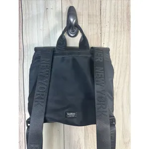 NWT - BOTKIER Women's 'TRIGGER MINI' Black Nylon/1Leather BACKPACK - O/S thumbnail 5