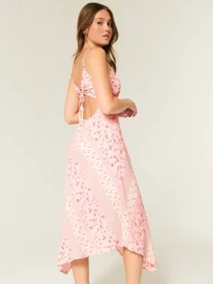 Hollister Pink Floral Slip Dress thumbnail 2