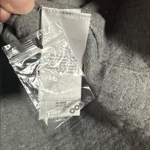 NEW Donna Karan New York Gray Sequin Top Long Sleeve Sparkle Preppy Holiday thumbnail 6