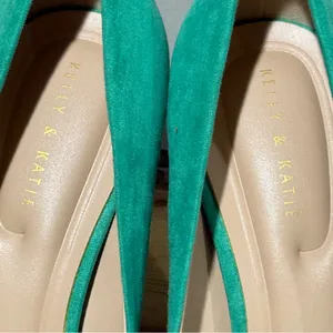 Katie‎ & Kelly Pumps Green Size 9.5 thumbnail 5