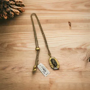 NWT! Kendra Scott Anna 14K Goldplated Pendant Necklace thumbnail 5