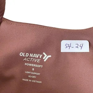 Old Navy Brown Padded Powersoft Light Support Sports Bra Women Small NWT | 54-24 thumbnail 5