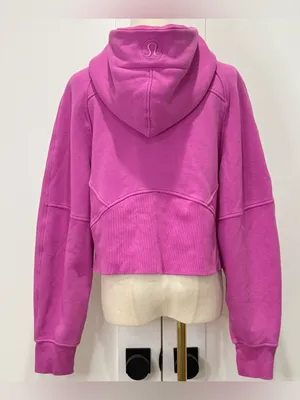 Lululemon Scuba Oversized Half-Zip Hoodie XS/S Pow Pink Tone Lounge Athleisure thumbnail 7