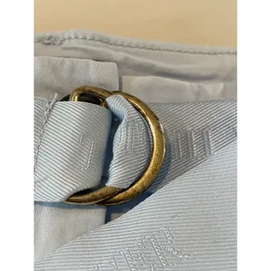 Tommy Hilfiger Shorts Light Blue Bermuda Cuffed with Belt Size 8 thumbnail 9