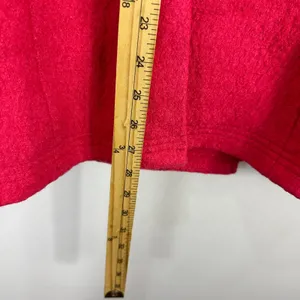 New York & Company Peacoat Women Small Pink Wool Blend Double Breasted Jacket thumbnail 6