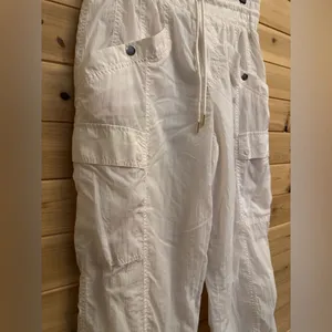 Athleta Alicia Keys Size 8 Keys High Waist Nylon Utility Jogger Cargo Pants thumbnail 4
