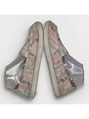 Roxy Size 8 Shoes Women Tie-Dye Multicolor Low Canvas Sneakers Slip-On Boho thumbnail 4