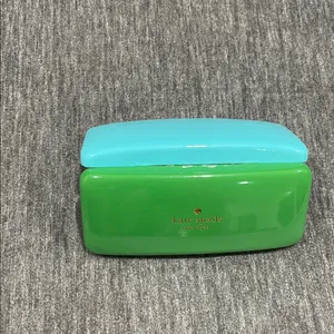 Kate Spade Blue/Green Glasses Case thumbnail 4