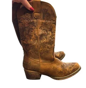 Roper Floral Embroidery Women's Boots - Size 6 thumbnail 1