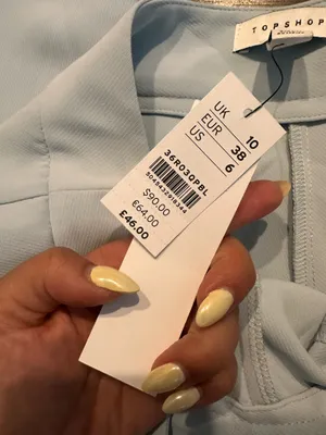 Topshop light blue dress pants thumbnail 4