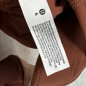 Lululemon Hike to Swim‎ Bra Ancient Copper Pink Clay Size 4 LW2DCHS NWT thumbnail 2