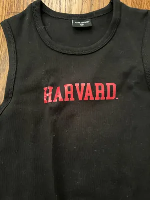 Hype & Vice Harvard crop top thumbnail 5