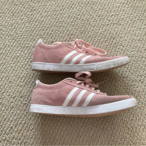 Adidas Women's Neo Courtset Sneakers Dusty Pink White Soft Size 7.5 Fashion EUC thumbnail 8