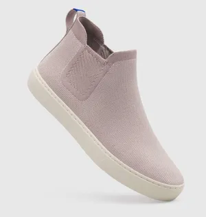 Rothy’s Chelsea Boot Slip-On Sneakers Size 8 Lilac Purple-Grey Color thumbnail 2