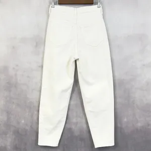 Abercrombie Fitch The 80s Mom Jean Women 26‎ White Pleated Ultra High Rise Indie thumbnail 5