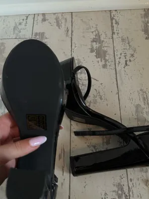 Nasty Gal Patent Black Heels thumbnail 7