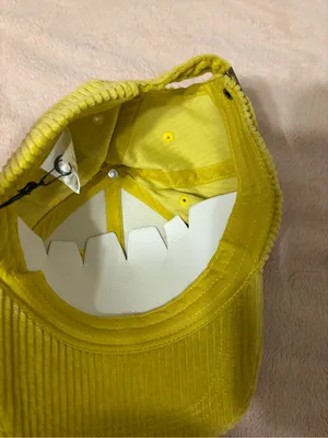 ZYIA Active Faith Corduroy Baseball Cap Yellow Adjustable One Size NWT thumbnail 5