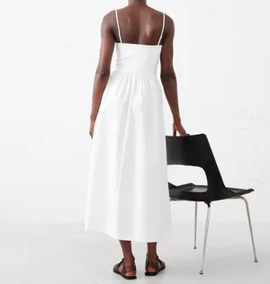 Banana Republic Cotton Midi Dress thumbnail 3